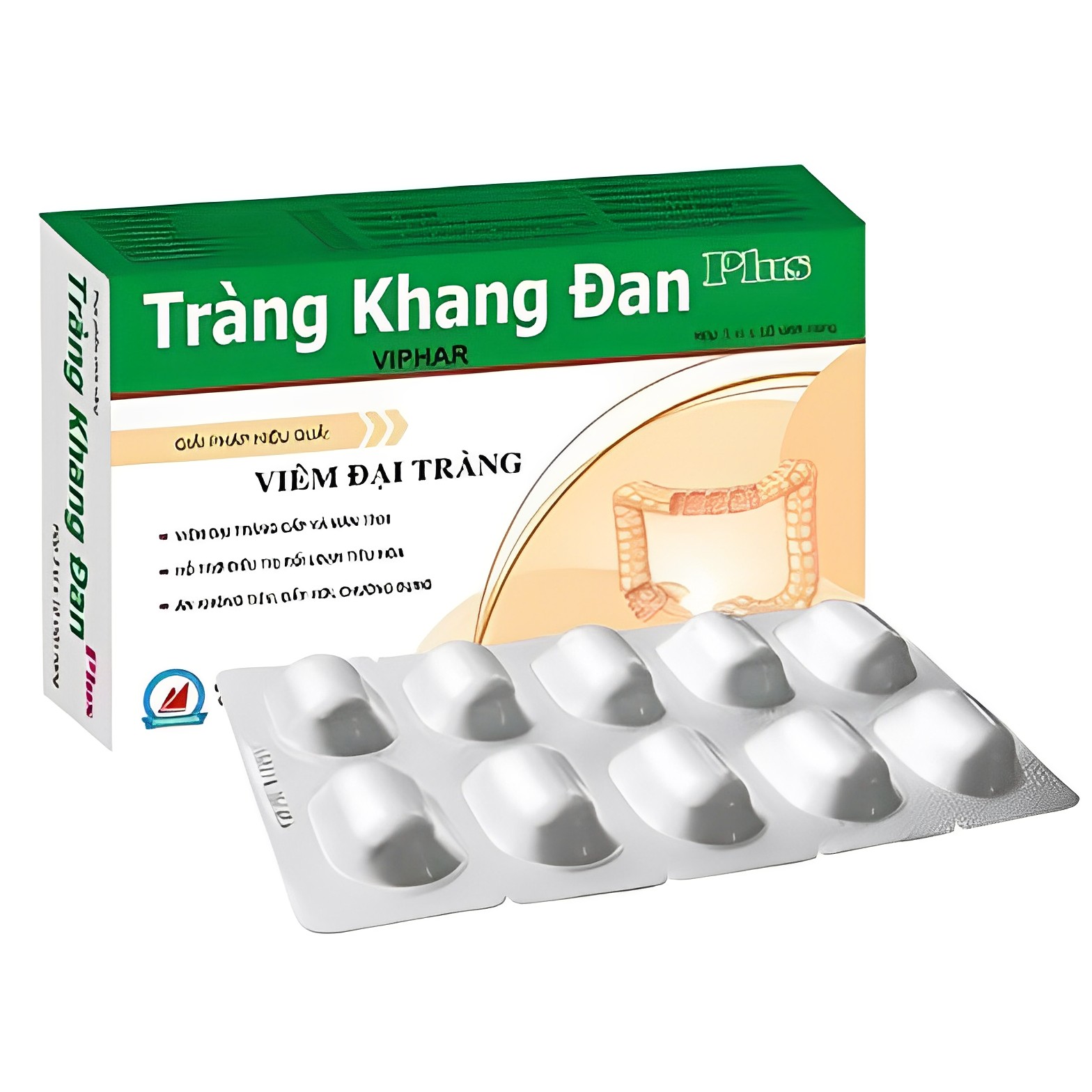 ￼TRÀNG KHANG ĐAN New Vinaphar -Hộp 30 Viên - Giải pháp hiệu quả cho viêm đại tràng, rối loạn tiêu hoá