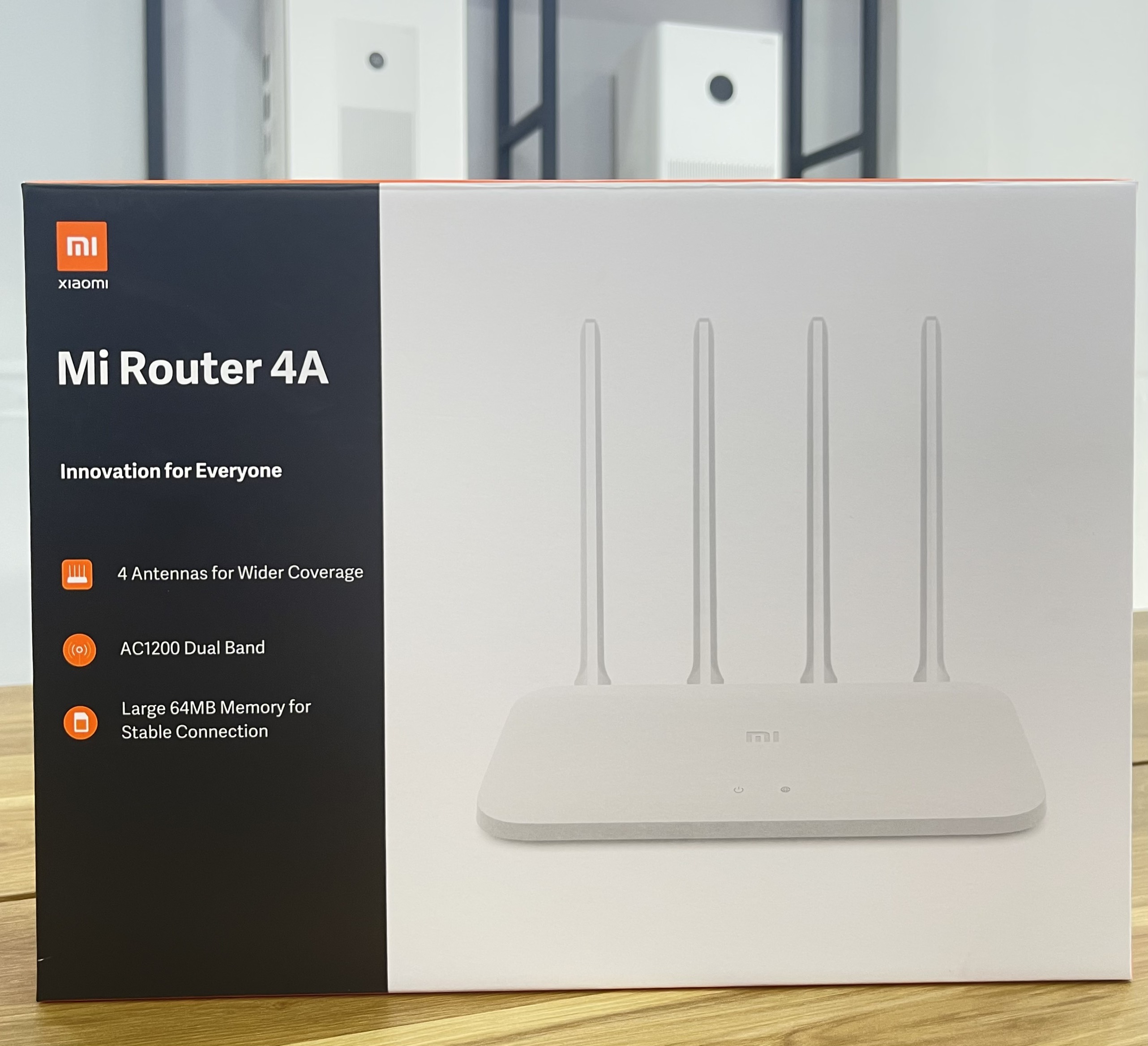 Hình ảnh Bộ phát Wi-fi Mi Router 4A - Hàng chính hãng - Xiaomi Router 4A 1200Mbps Bộ Phát Wifi Tốc độ truyền cực nhanh