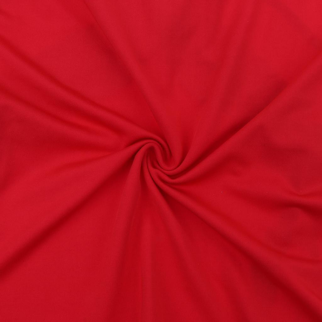 Ballroom Latin Dance Blouse Tops Stage Dancewear Costumes L Red