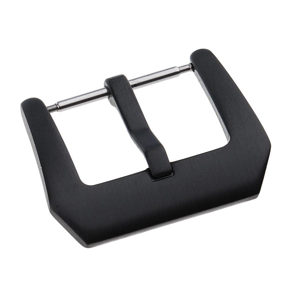 18 20 22 24 mm Wrist Watch Buckle Stainless Steel Screw-In Screw Strap Clasp