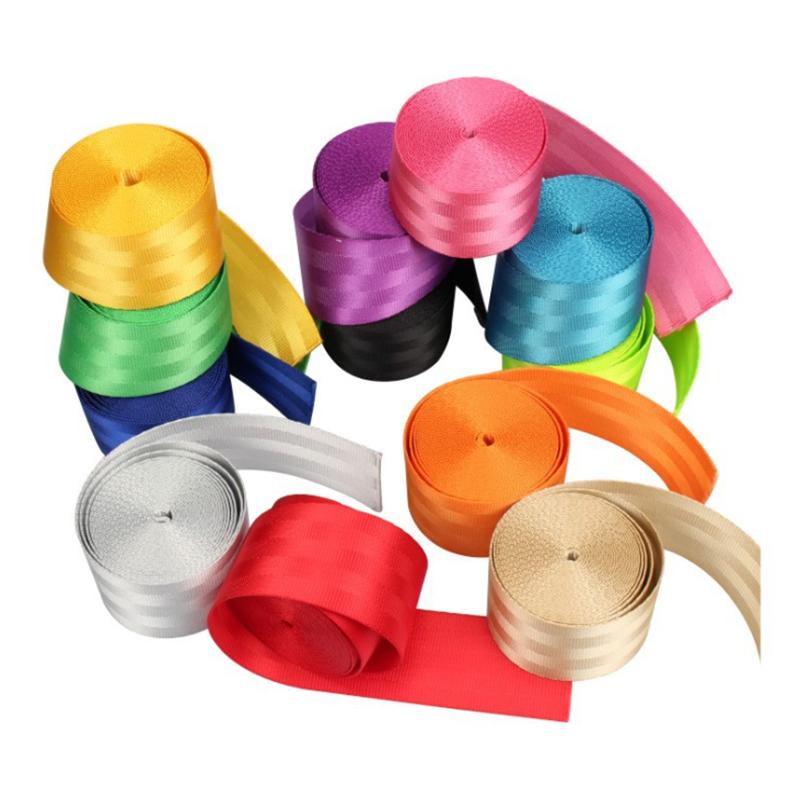 Tự Động 3.6 Mét Tăng Cường Dây Đai Webbing Chất Vải Xe Đua Đổi Ghế An Toàn Dây Dây Tiêu Chuẩn Chứng Nhận