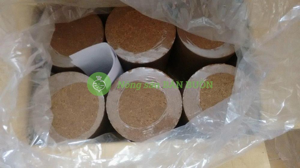 THÙNG 24 VIÊN NÉN MỤN DỪA PHƯỚC LỘC-TIỀN GIANG, 100% MỤN DỪA TRỒNG RAU MẦM – RAU ĂN LÁ