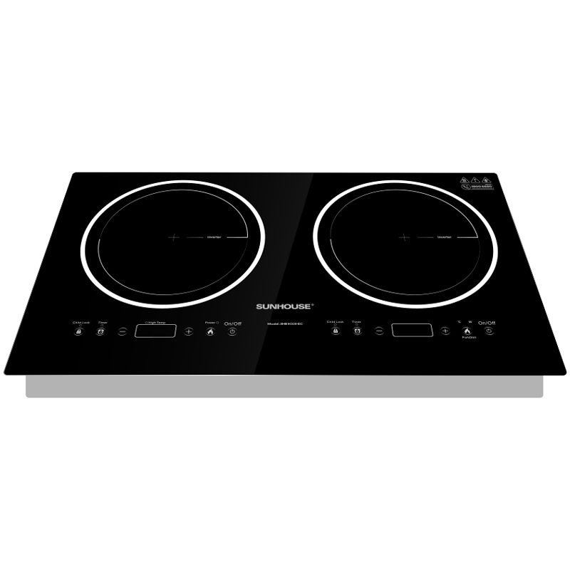 Bếp Âm Từ Đôi Sunhouse SHB9003-EC - Hàng Chính Hãng