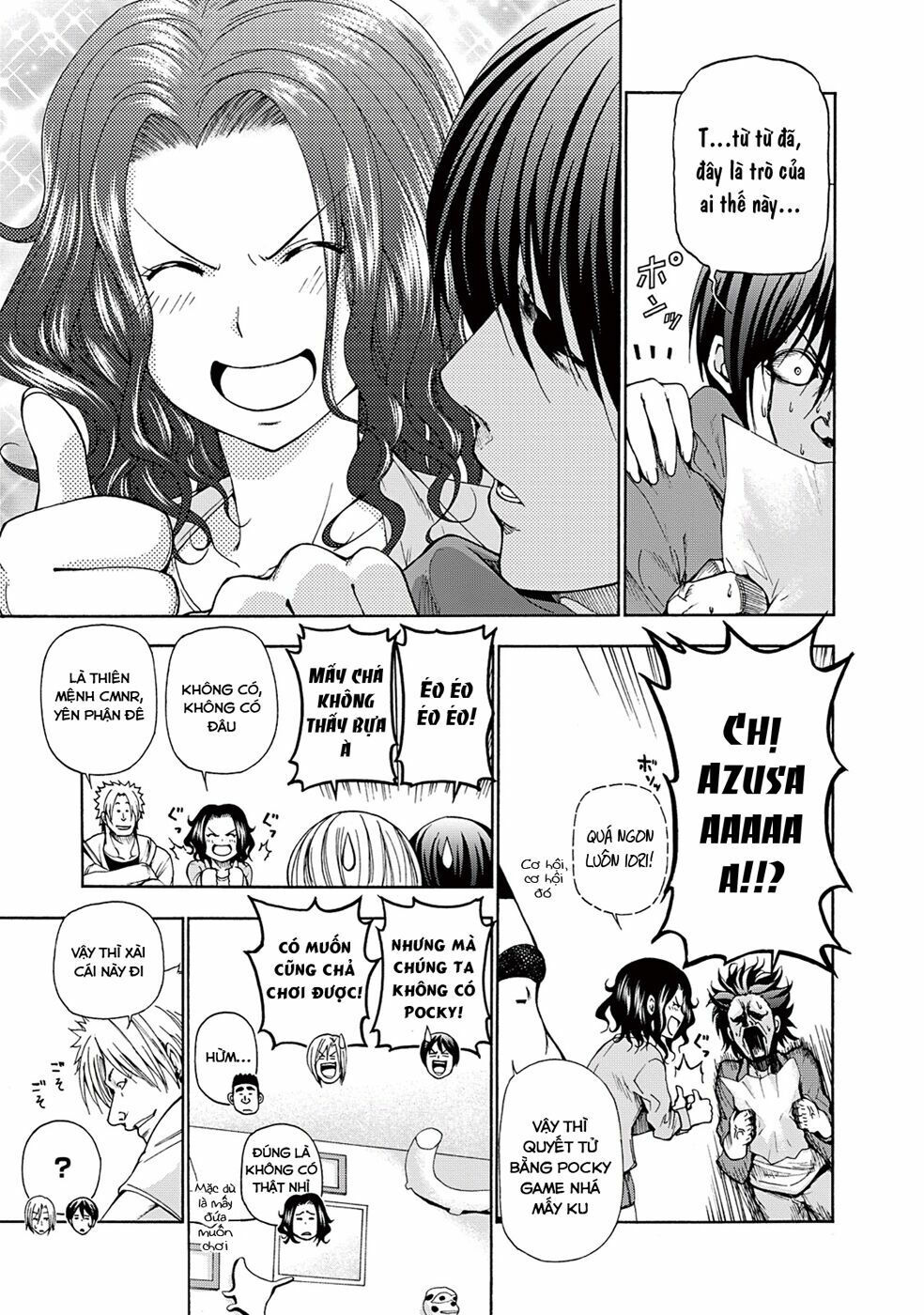 cô gái thích lặn - grand blue chapter 12.5 9