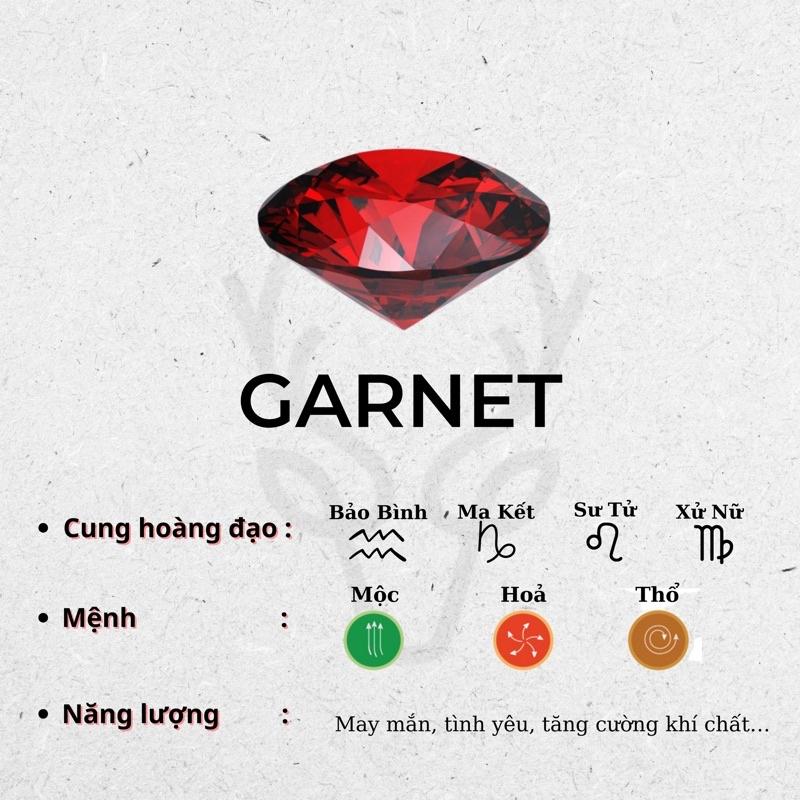 Nhẫn Garnet Simple NGSTR22A Patronus