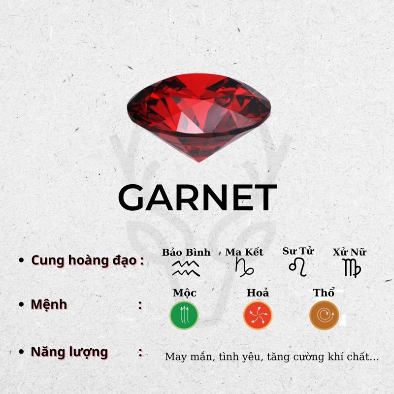 Dây Chuyền Hera Đá Garnet DCHDG22A Patronus