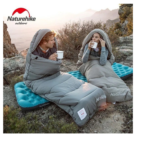 Túi ngủ cotton có mũ trùm đầu NatureHike NH20MSD02