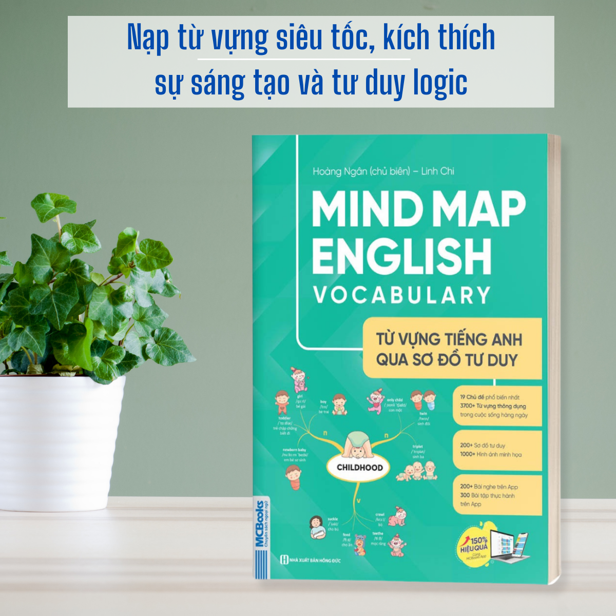 Sách Mindmap English Vocabulary -Từ Vựng Tiếng Anh Qua Sơ Đồ Tư Duy - Sách học ngoại ngữ