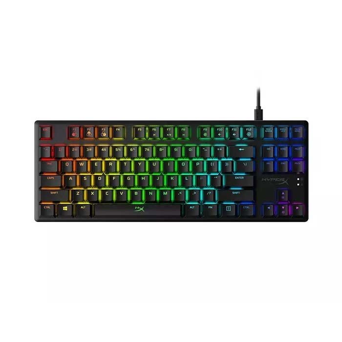 Bàn Phím Cơ HP HyperX Alloy Origins Core – Aqua Switch TKL (4P5P1AA) Hàng chính hãng