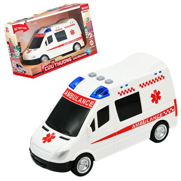 Đồ Chơi Mô Hình Xe Cứu Thương Chuyên Dụng - Winka DK81414