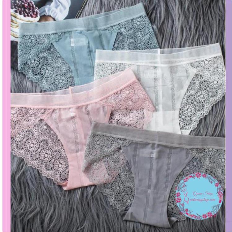 Quần lót đúc ren hoa sexy - quần lót ren nữ siêu đẹp DL110