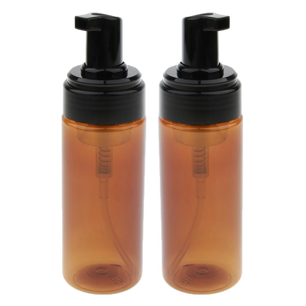 4PCS Refillable Foam Bottle Dispenser Liquid Foaming Pump Soap Bottle 150ml