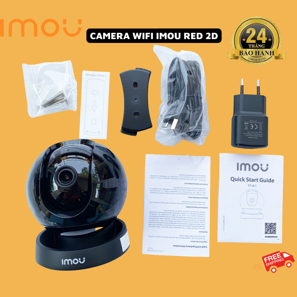 Camera REX 2D IMOU GK2DP Độ Nét 2K-3MP Xoay 360, Đàm Thoại 2 Chiều - Hàng chính hãng