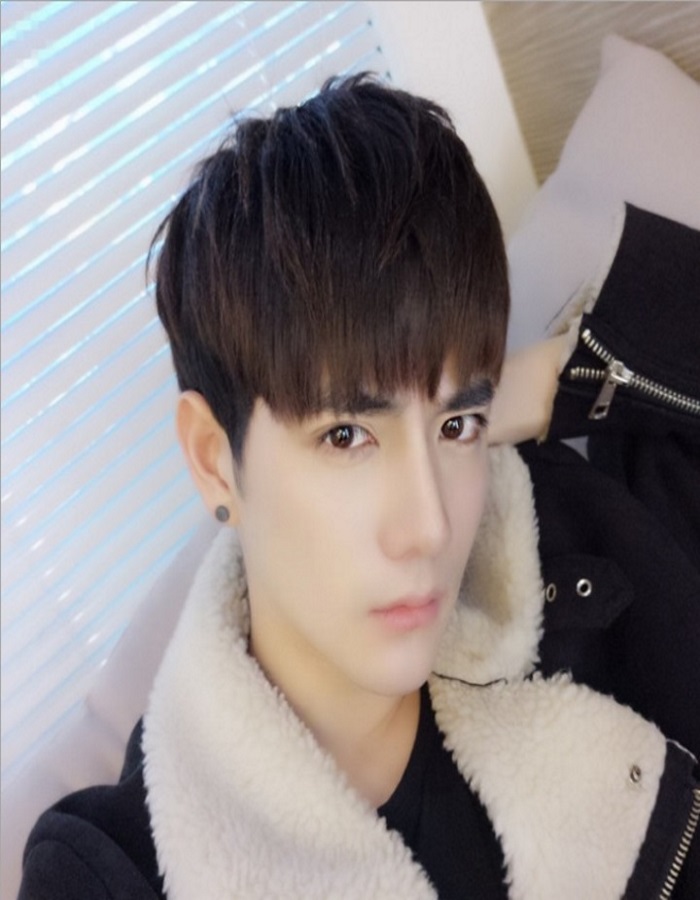 Tóc giả nam hàn quốc tặng kèm lưới T98