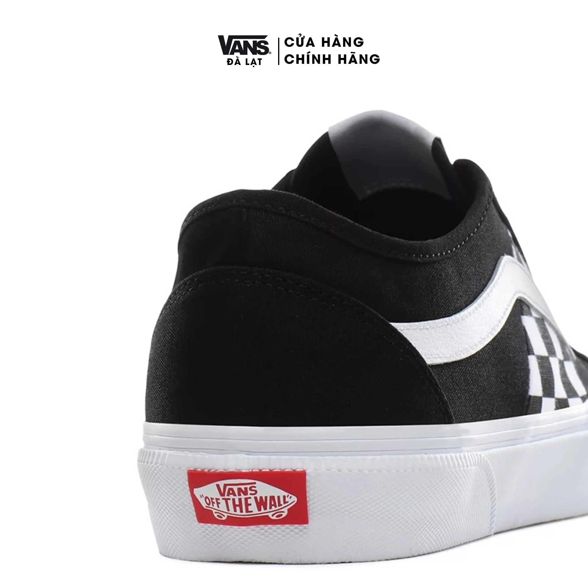 Giày Vans Sneaker Unisex màu đen phối họa tiết Caro - Vans Check Bess NI Shoes - VN0A4BTHT7Z