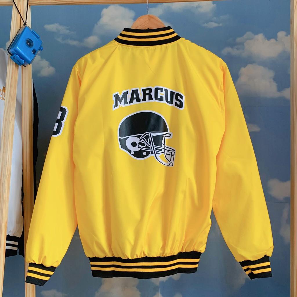 Áo Khoác kiểu dù Bomber unisex form rộng nam nữ 2 lớp MARCUS