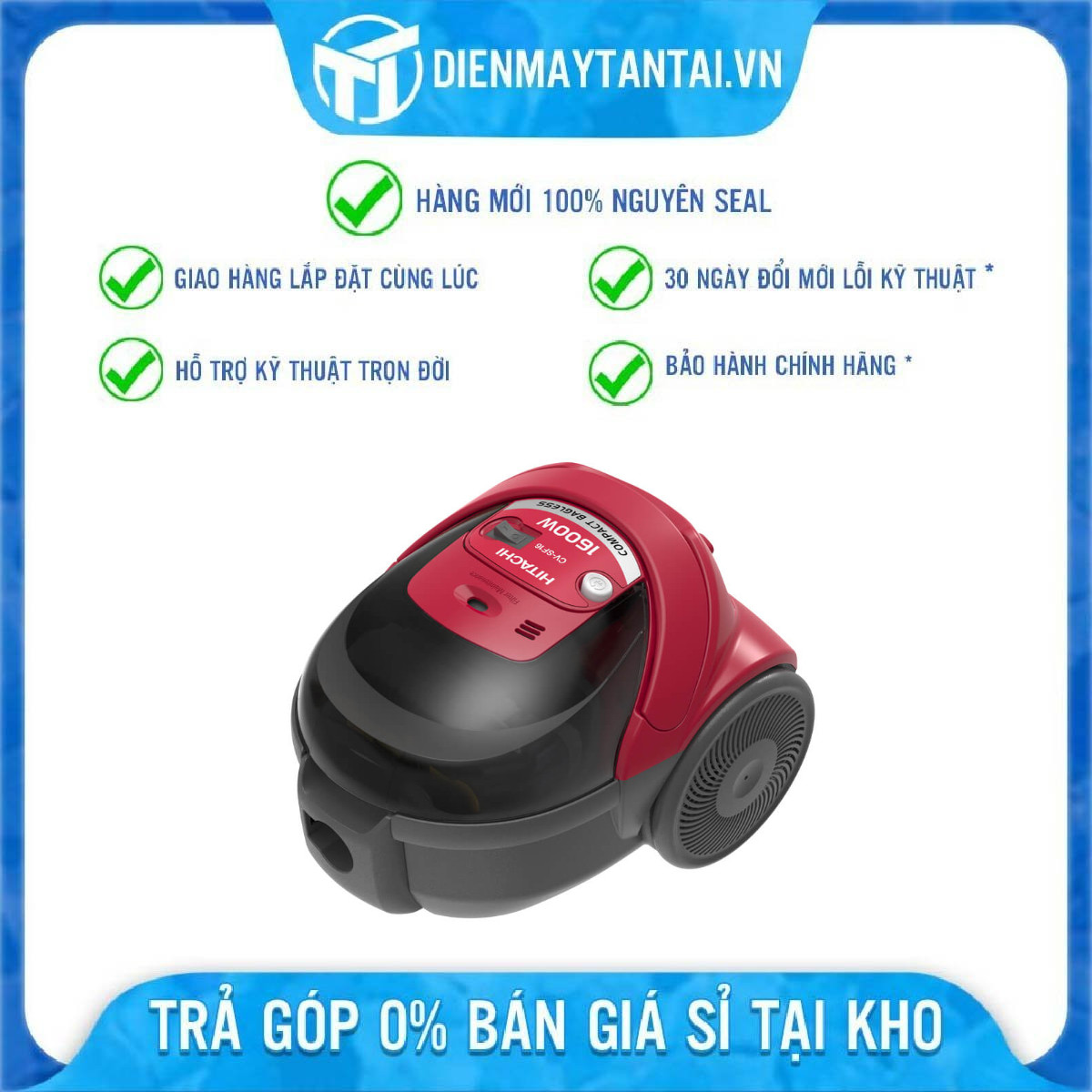 Máy hút bụi Hitachi CV-SF16  - Hàng chính hãng