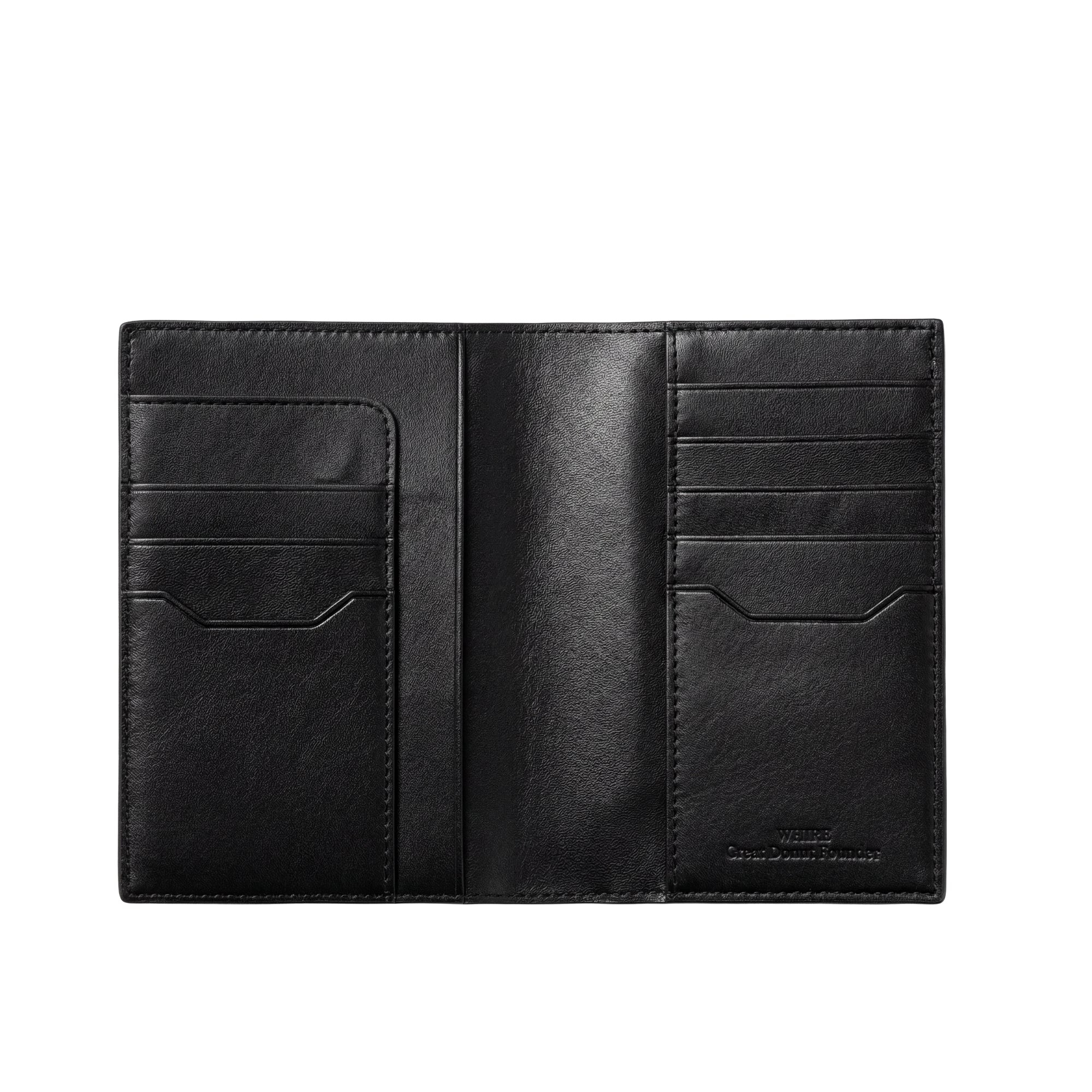 Ví Đựng Hộ Chiếu WlWU Royal Passport Wallet FM RFID Travel Wallet With Find My Card Slot | RFID Safe | Tương Thích Nhà Táo Find My & Android Find Hub | Da Microfiber Leather - Hàng nhập khẩu