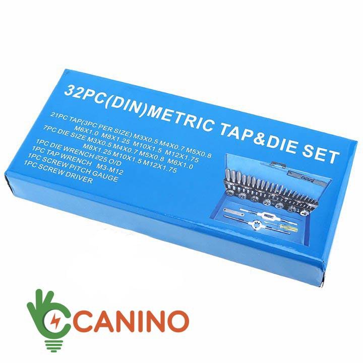 Bộ tạo ren taro 32PCS cao cấp