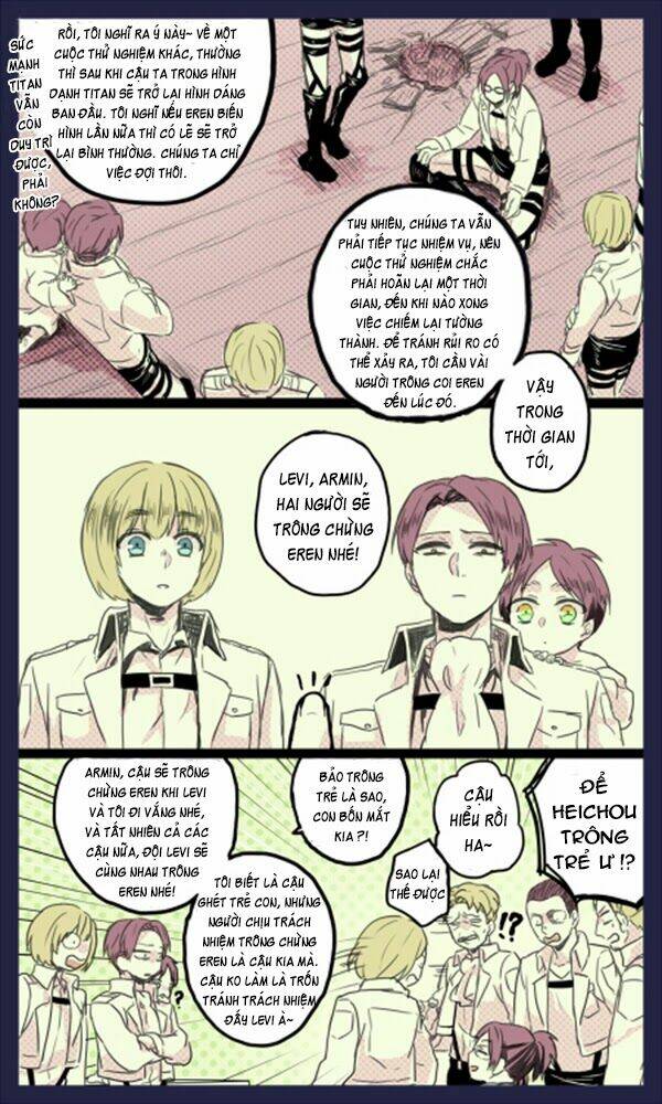 tấn công người khổng lồ - doujinshi eren x mikasa chapter 46 18