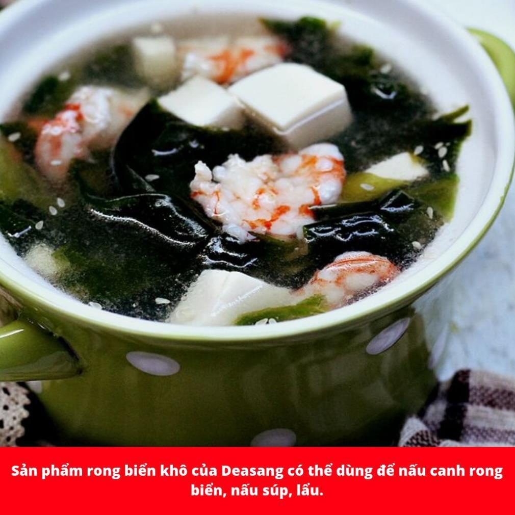 Rong biển khô nấu canh Hàn Quốc 150g