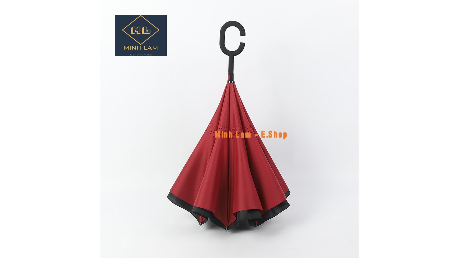 Ô, Dù Mở Ngược Che Nắng Che Mưa Nhiều Màu Xinh Xắn Đường Kính 105cm (Ghi chú màu sắc hoặc chat với Shop để chọn màu sắc, hoa văn ạ)