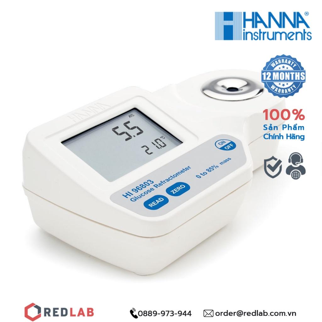 Thiết bị đo độ ngọt % Glucose theo khối lượng Hanna HI96803, bảo hành 12 tháng
