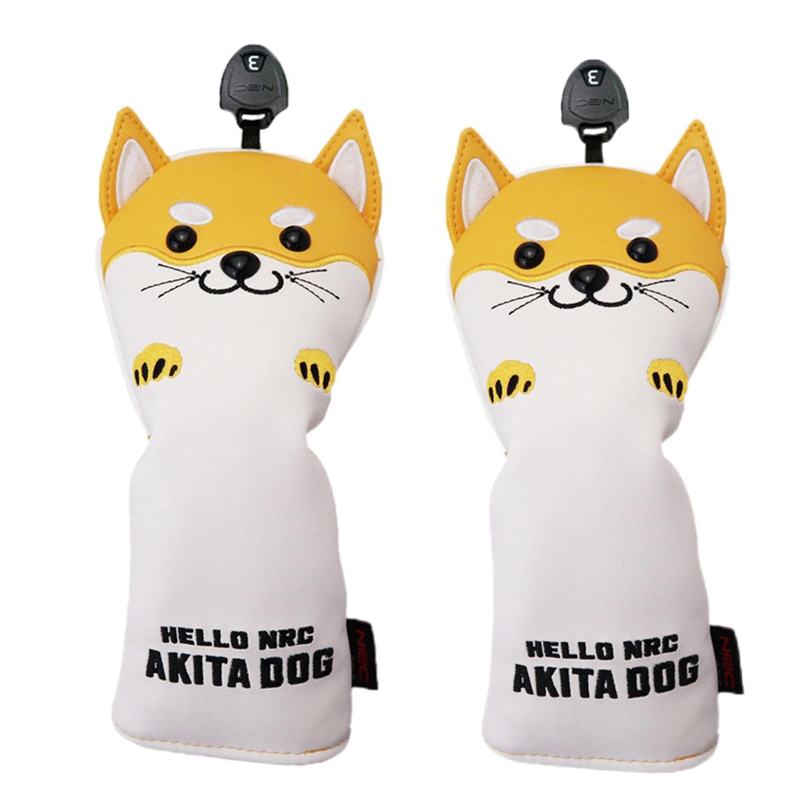 Set Of 2 Golf Driver Head Cover / Accessories