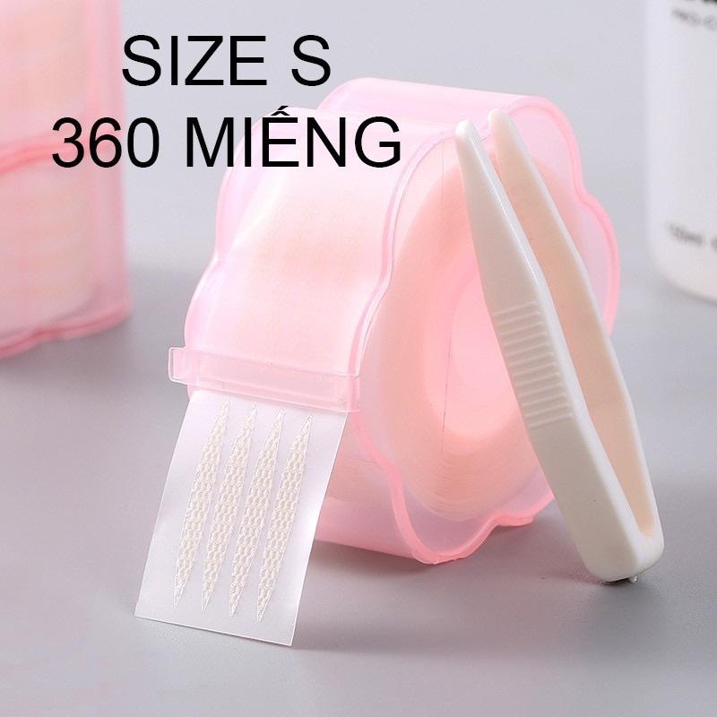 Kích mí, dán mí lưới ren sẵn keo , không lộ, siêu tàng hình kèm que và nhíp