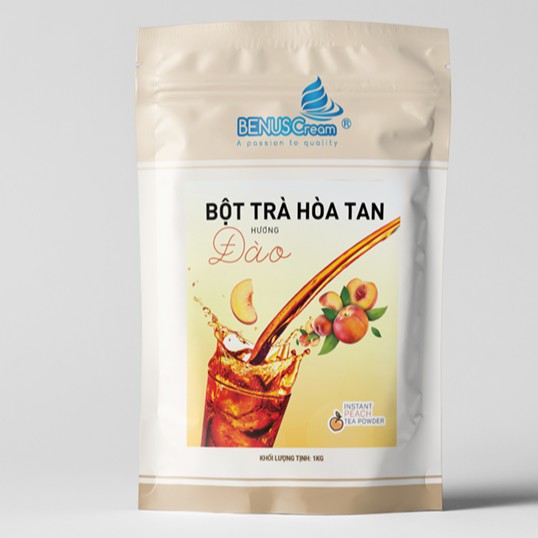 Bột Trà Hòa Tan Benuscream Túi 1kg