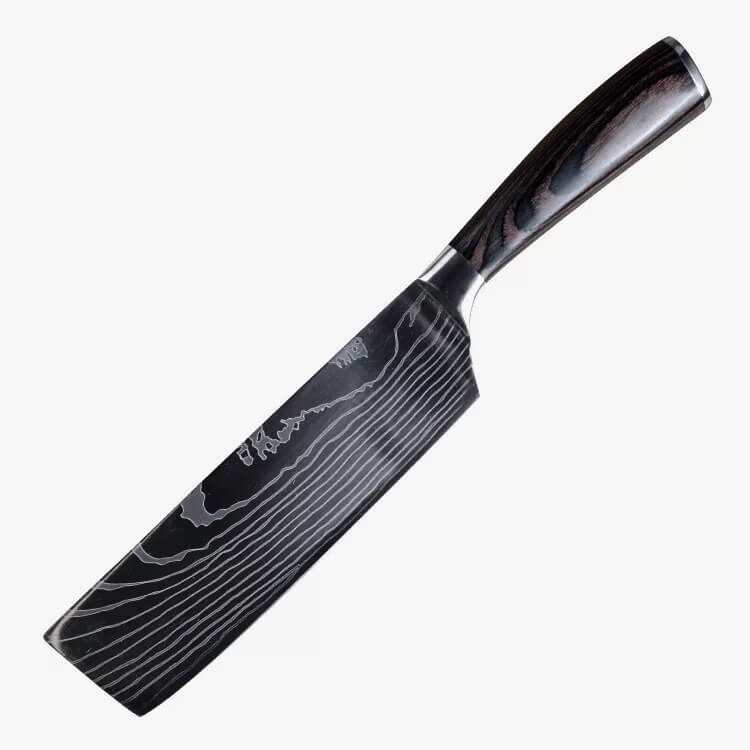 DAO - DAO BẾP NHẬT BẢN USUBA THÉP DAMASCUS MÃ A24 DT125 nt topcoomshop vn