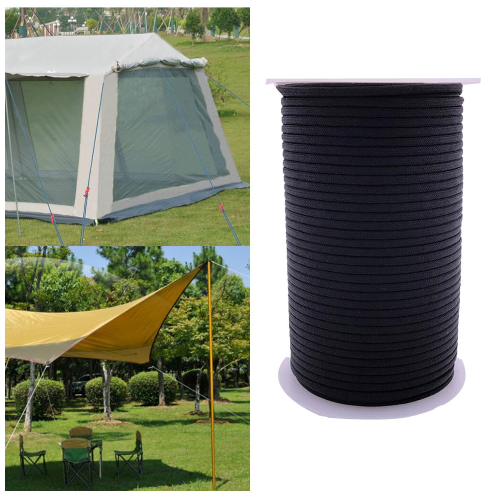 550 9 Strand Parachute Cord 328 ft Black