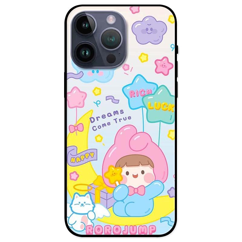 Ốp lưng dành cho Iphone 14 - Iphone 14 Plus - Iphone 14 Pro - Iphone 14 Pro Max - Búp Bê Nón Hồng