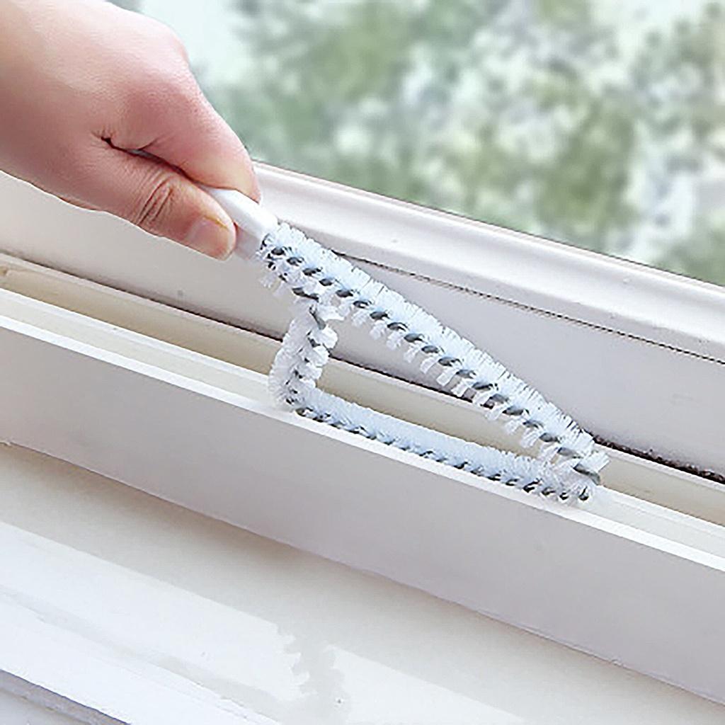 8 Pcs Creative Hand-Held Cleaning Brush Multipurpose Groove Door Window Gap Brush Keyboard Kitchen Cleaning Brush Cleaning Tools