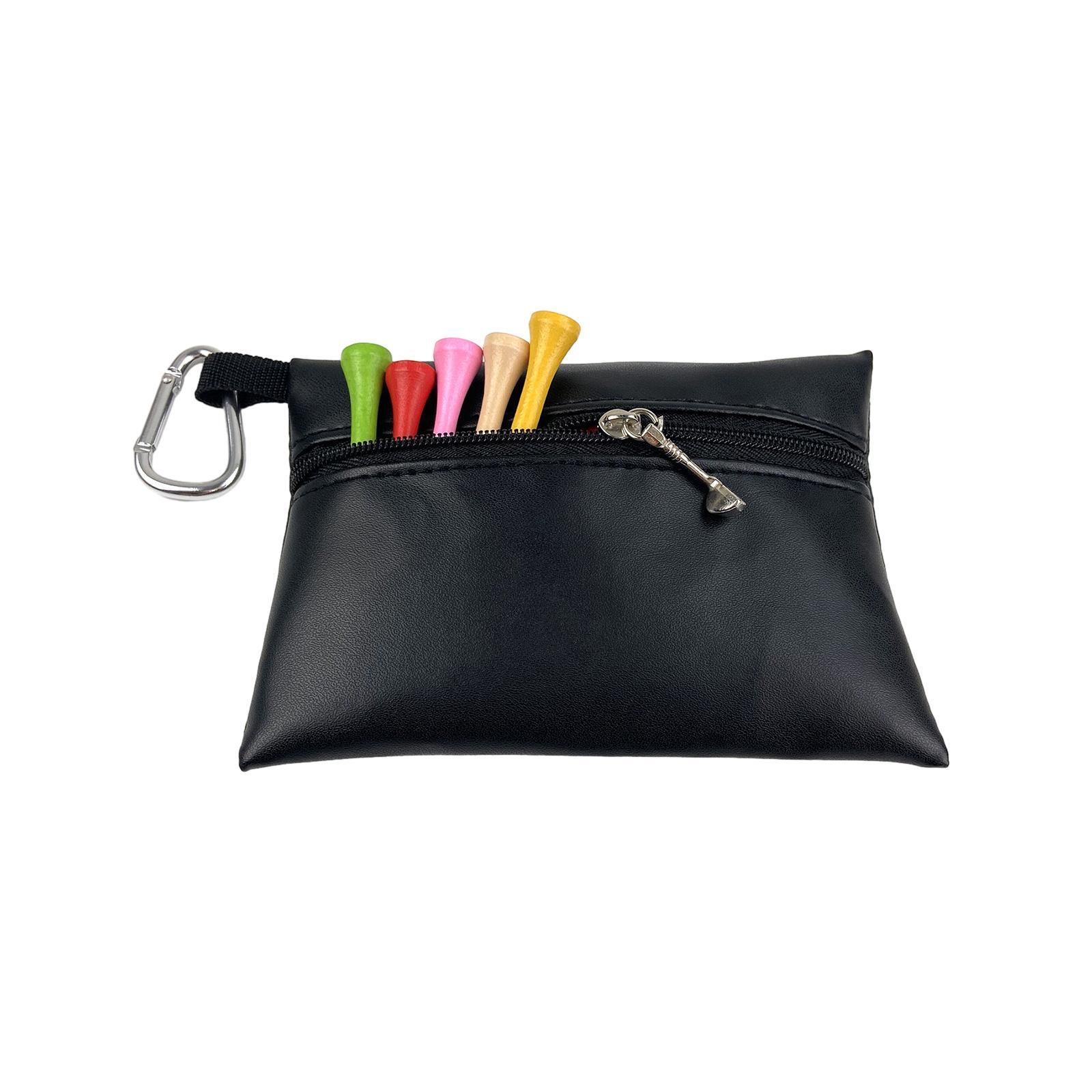Golf Tees Holder Bag Tee Ball Marker Bag for Golf Player Golf Ball Waist Bag