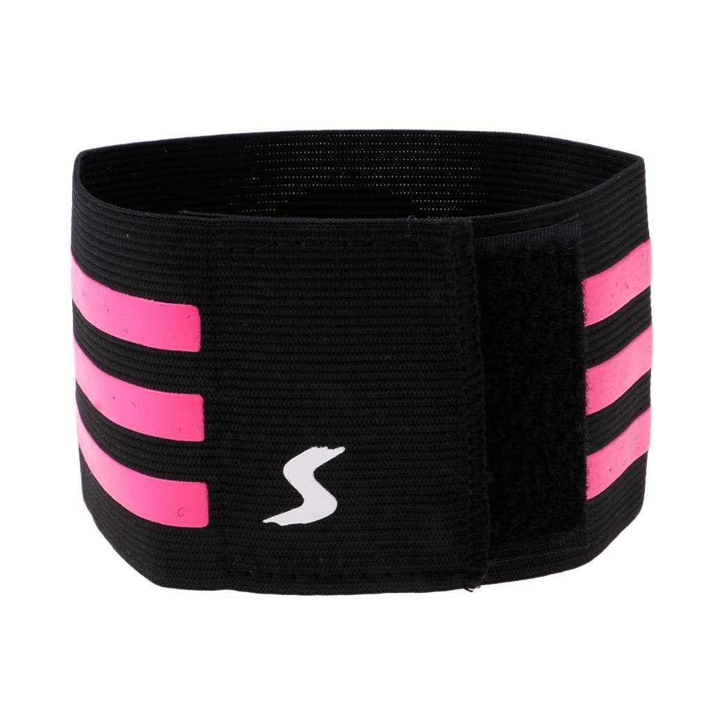 2pcs Football Soccer Elastic Captain Armband Basketball Player Bands Orange