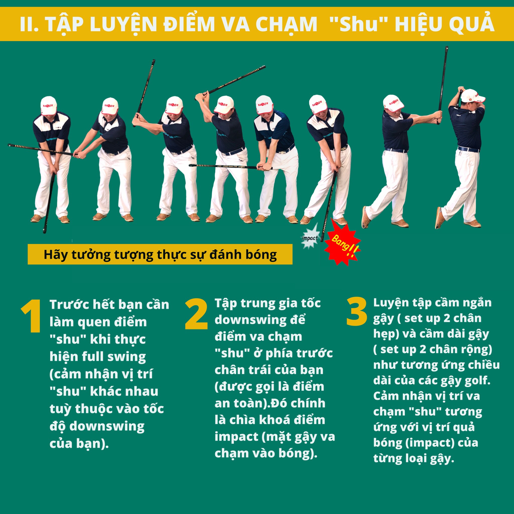GOLF SWING IMPACT FULCRUM TEACHING - Phiên bản Chuyên nghiệp