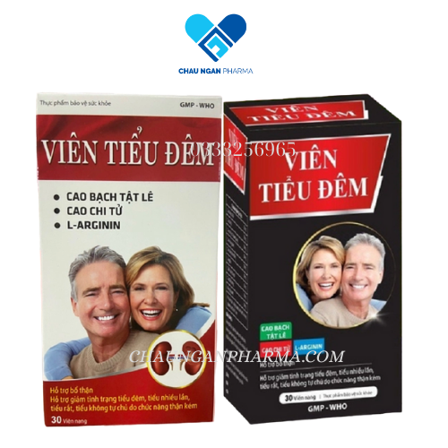 Viên Tiểu Đêm nam nữ - tăng cường chức năng thận, Hỗ Trợ Giảm Tiểu Đêm, Tiểu Són, Tiểu Nhiều Lần