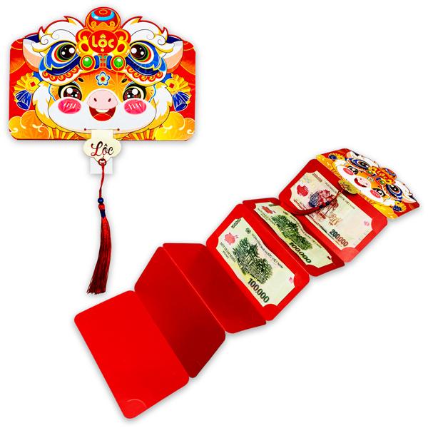 Bao Lì Xì Gấp 6 Ngăn - Teenage - Mẫu 5