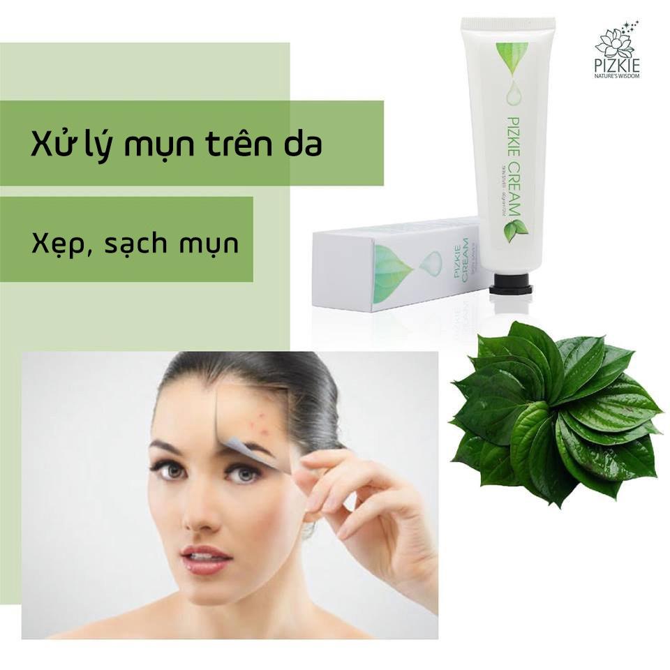 Kem Trầu Không Pizkie Cream Cho Da Bị Viêm Da Cơ Địa, Chàm Sữa 10gr