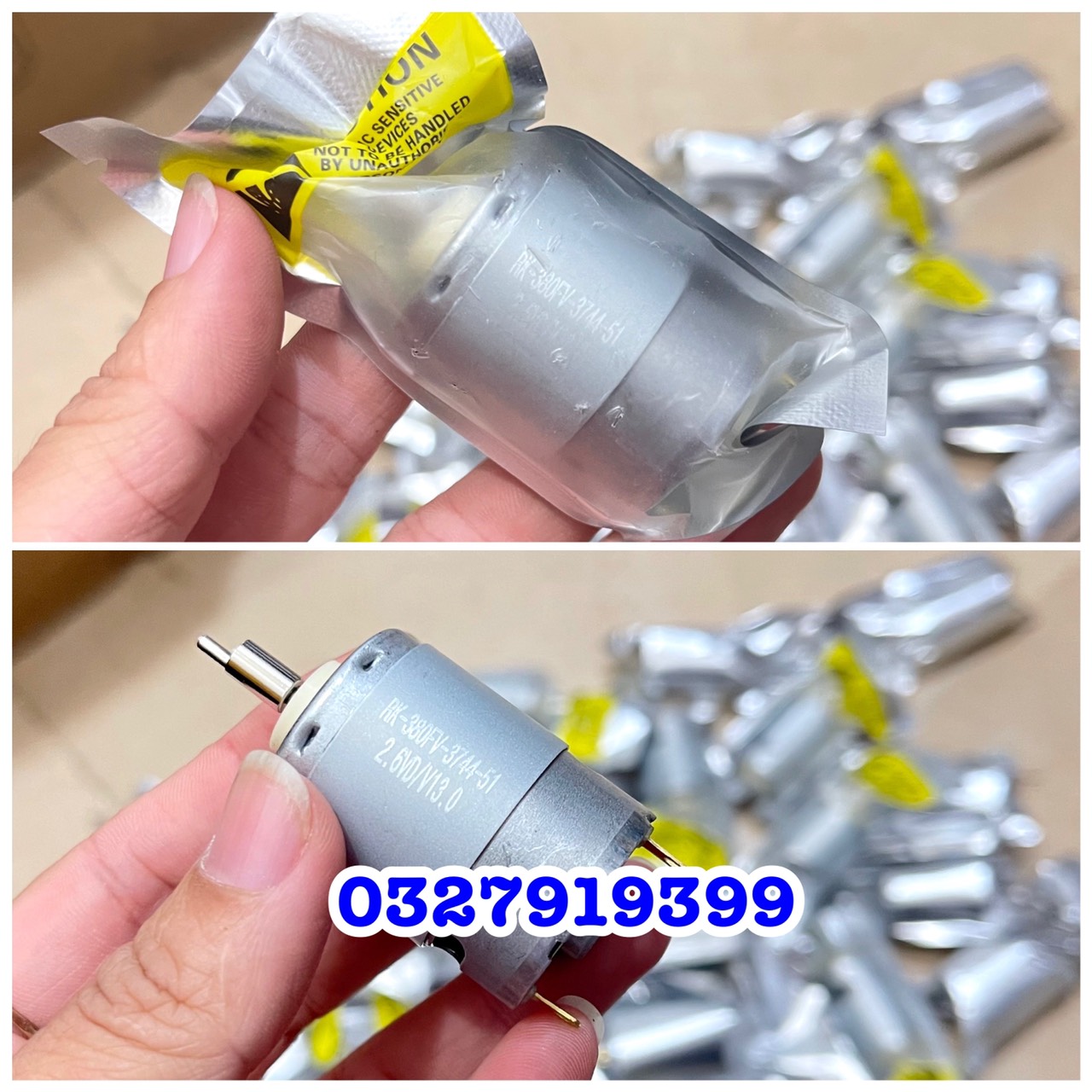 Mô tơ tông đơ 2,6V 7200 vòng