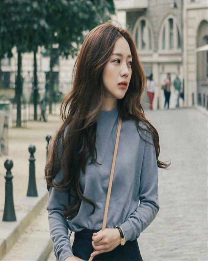 Tóc giả nữ hàn quốc tặng kèm lưới T5