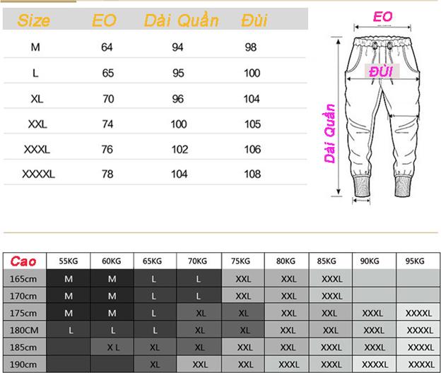 Quần nam Jogger phong cách thể thao - L003A