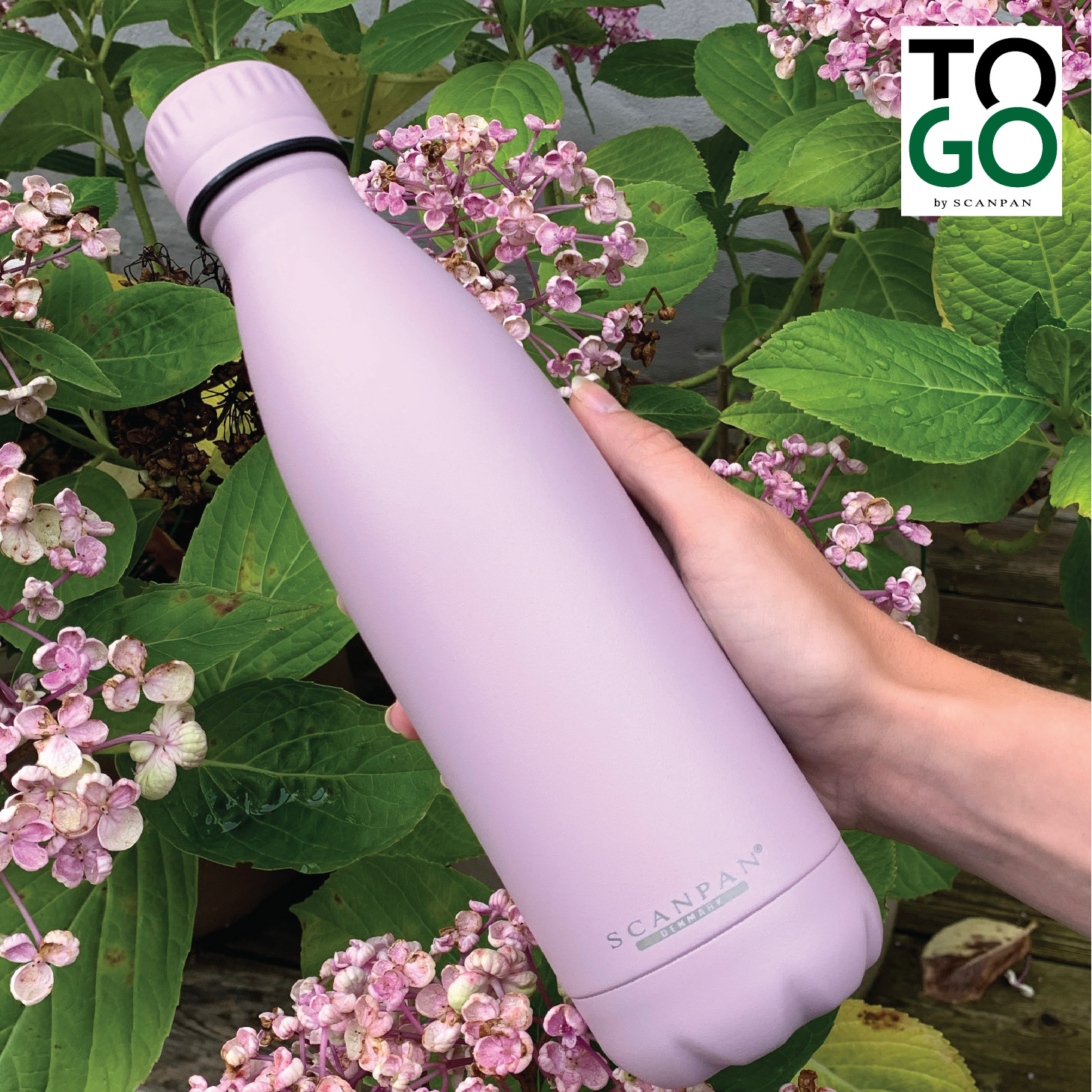 Bình giữ nhiệt Scanpan To Go 500ml màu hồng nhạt - 51000113 - Hàng chính hãng