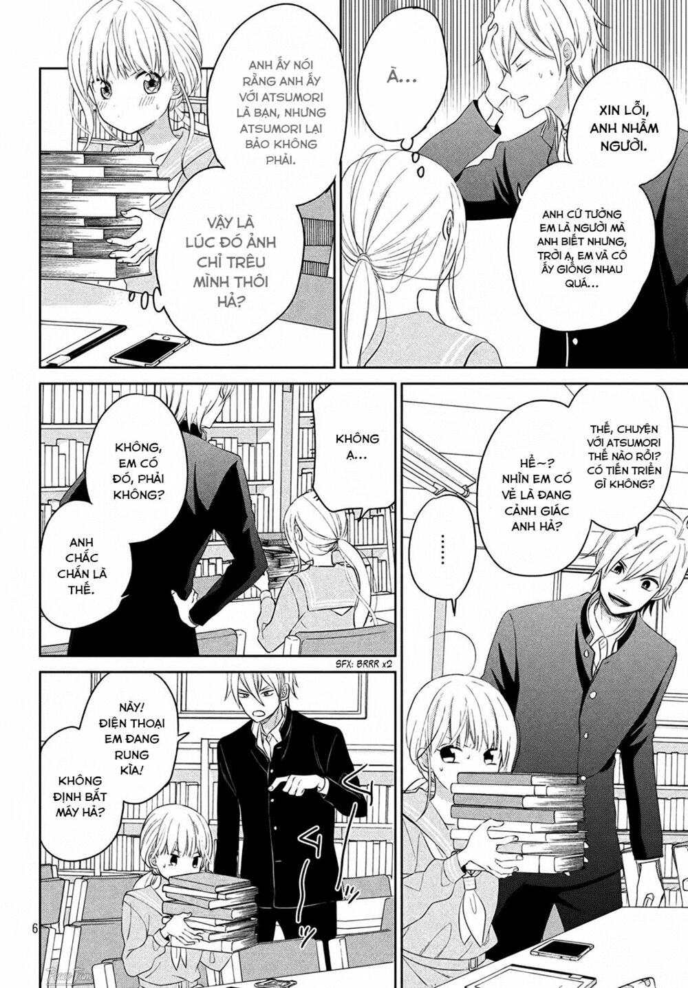 cô dâu (←chưa cưới) của atsumori-kun chapter 4 6