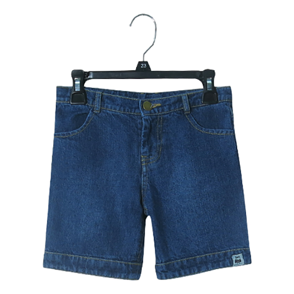 Quần short jean trơn Lovekids - Size 2-3