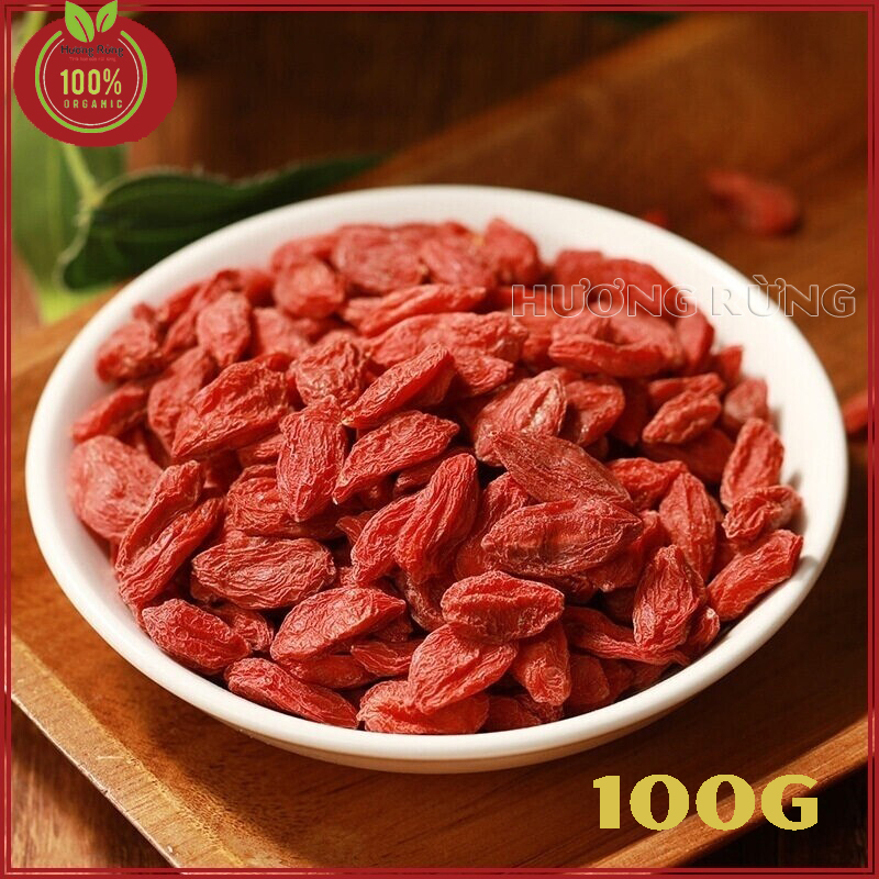 KỶ TỬ, CÂU KỶ TỬ 200G loại ngon nguyên chất, bồi bổ khí huyết, sáng mắt, đẹp da, giảm cân