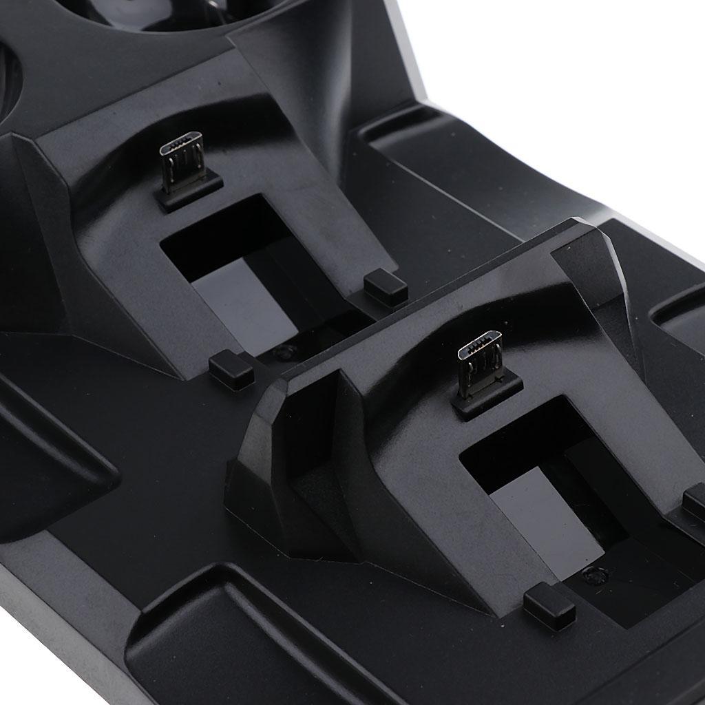 4 In1 Controller Charger, Dual USB Charging Station Charger