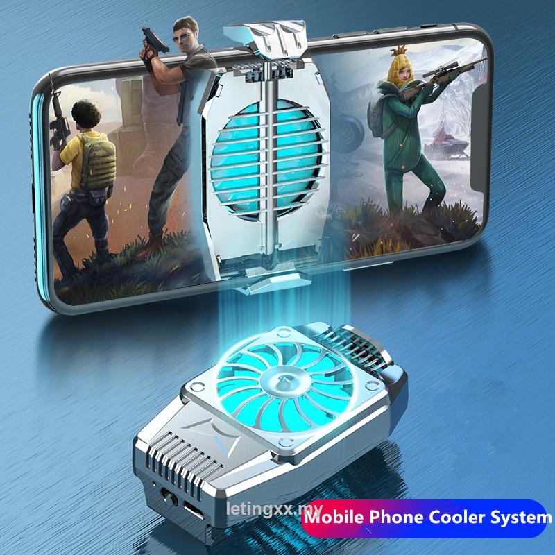 Quạt tản nhiệt kiêm giá đỡ cho Iphone Samsung Huawei Xiaomi