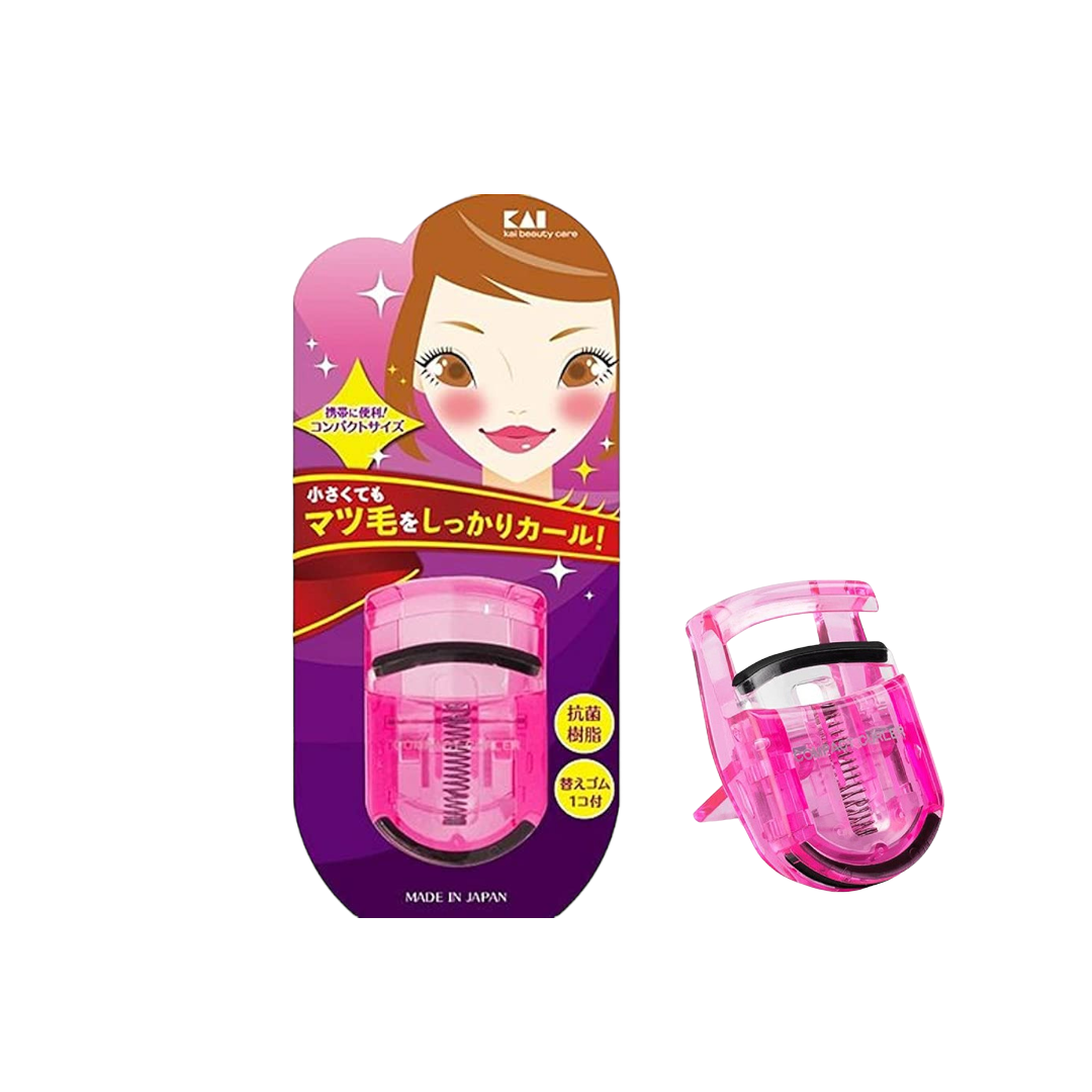 Bấm Cong Mi Kai Beauty Care Pretesa KQ -3011 (Màu Hồng Đậm)